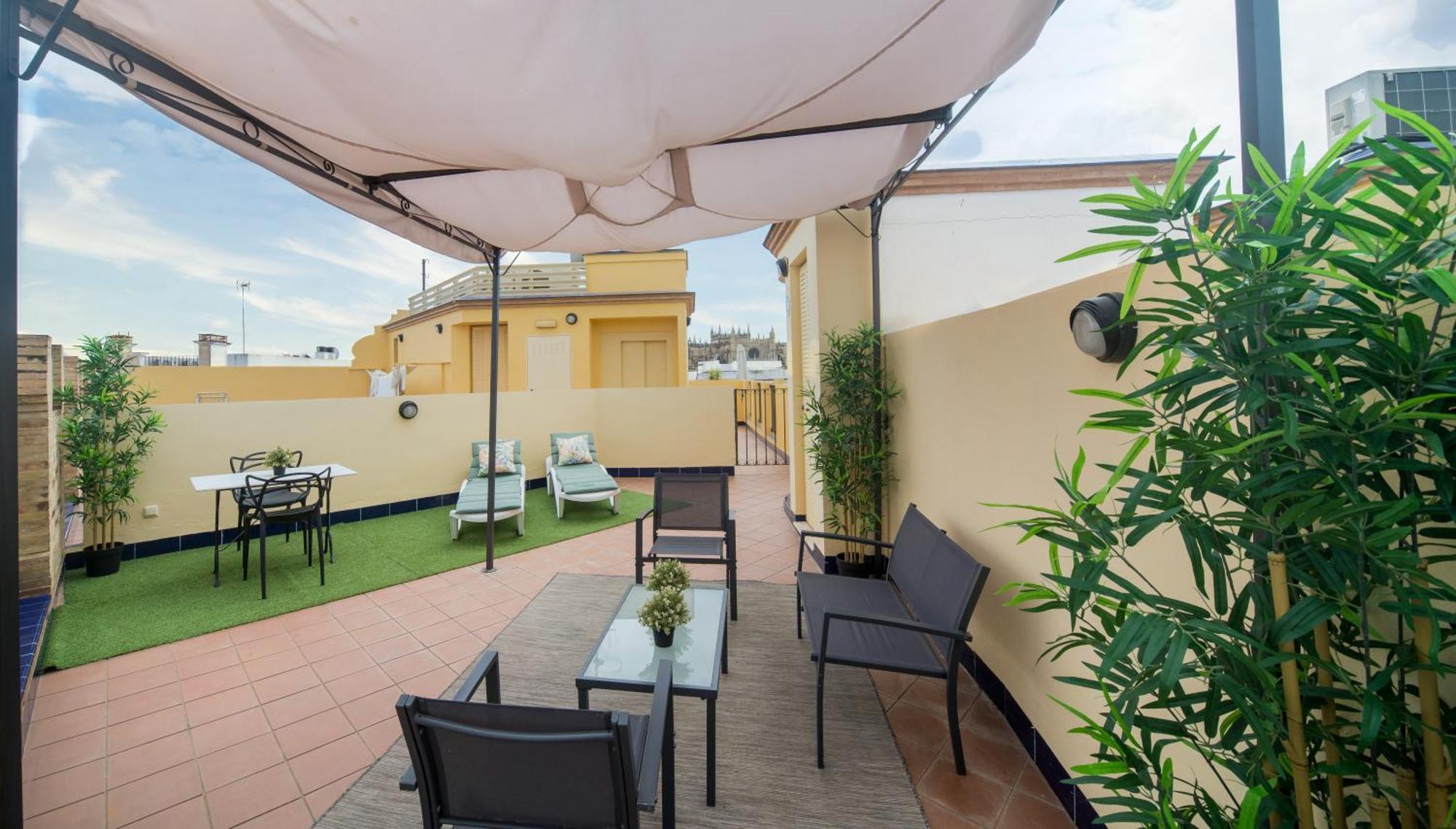 Exclusive Triplex With Private Terrace Apartment Seville Luaran gambar