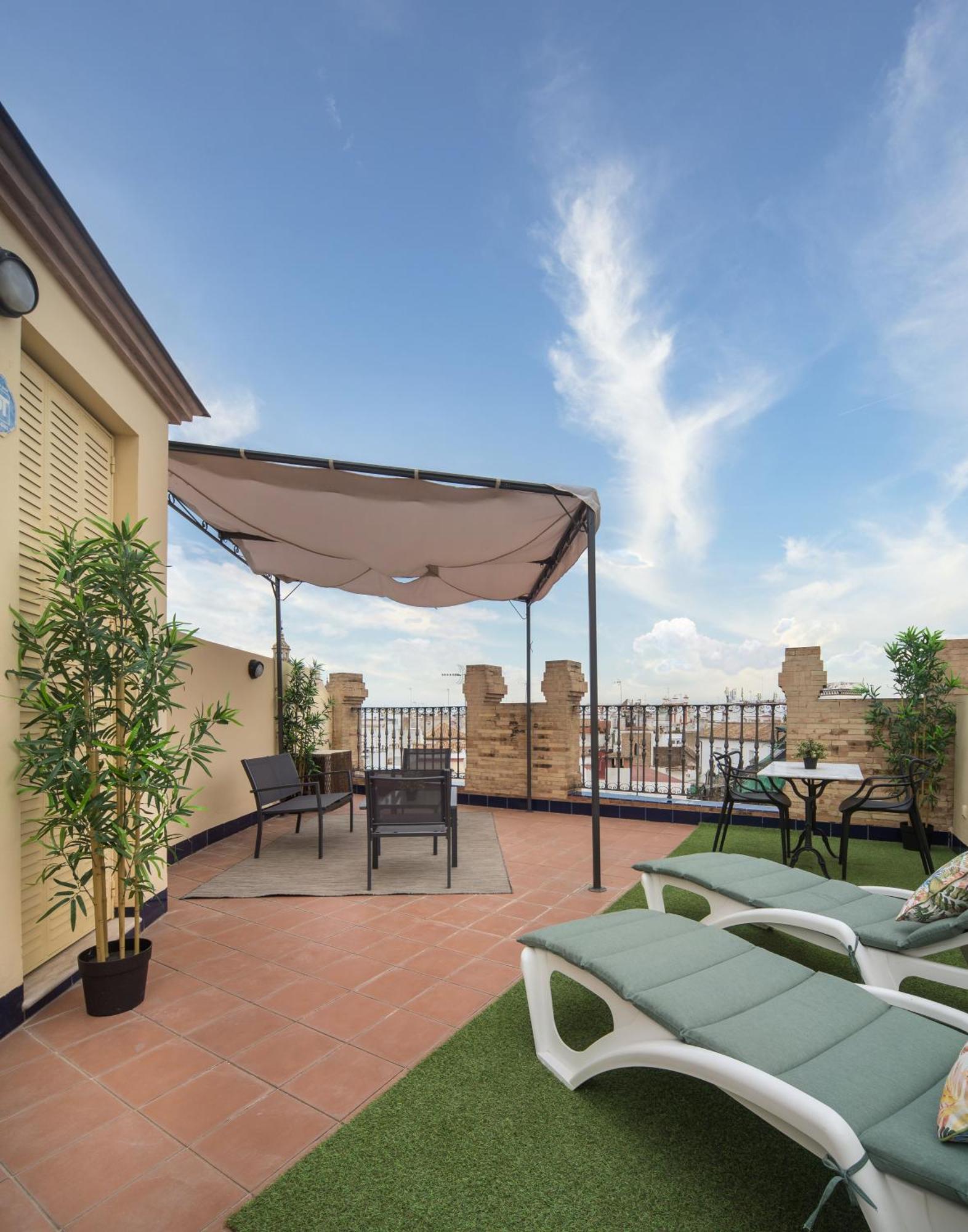 Exclusive Triplex With Private Terrace Apartment Seville Luaran gambar